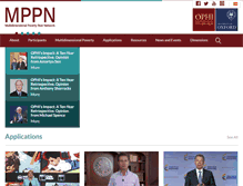 Tablet Screenshot of mppn.org